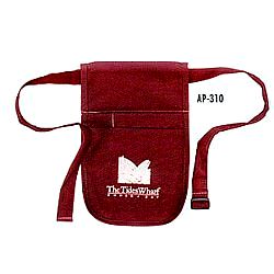 AP310 - 11" x 7" Three Pocket Hip Pouch Apron