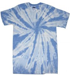TW2 - CAROLINA BLUE TWIST TIE DYE