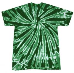 TW3 - DARK GREEN TWIST TIE DYE