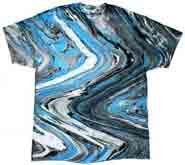 TYEDYE104 - BLUE MARBLE TIGER TYE DYE