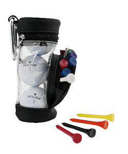 MB921 - Clear Mini Golf Bag Tournament Pack