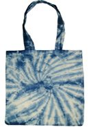 TYEDYEBAG4 - NAVY TYE DYE TOTE BAGS
