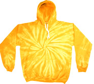 TYEH108 - SPIDER GOLD TYE DYE HOODIE